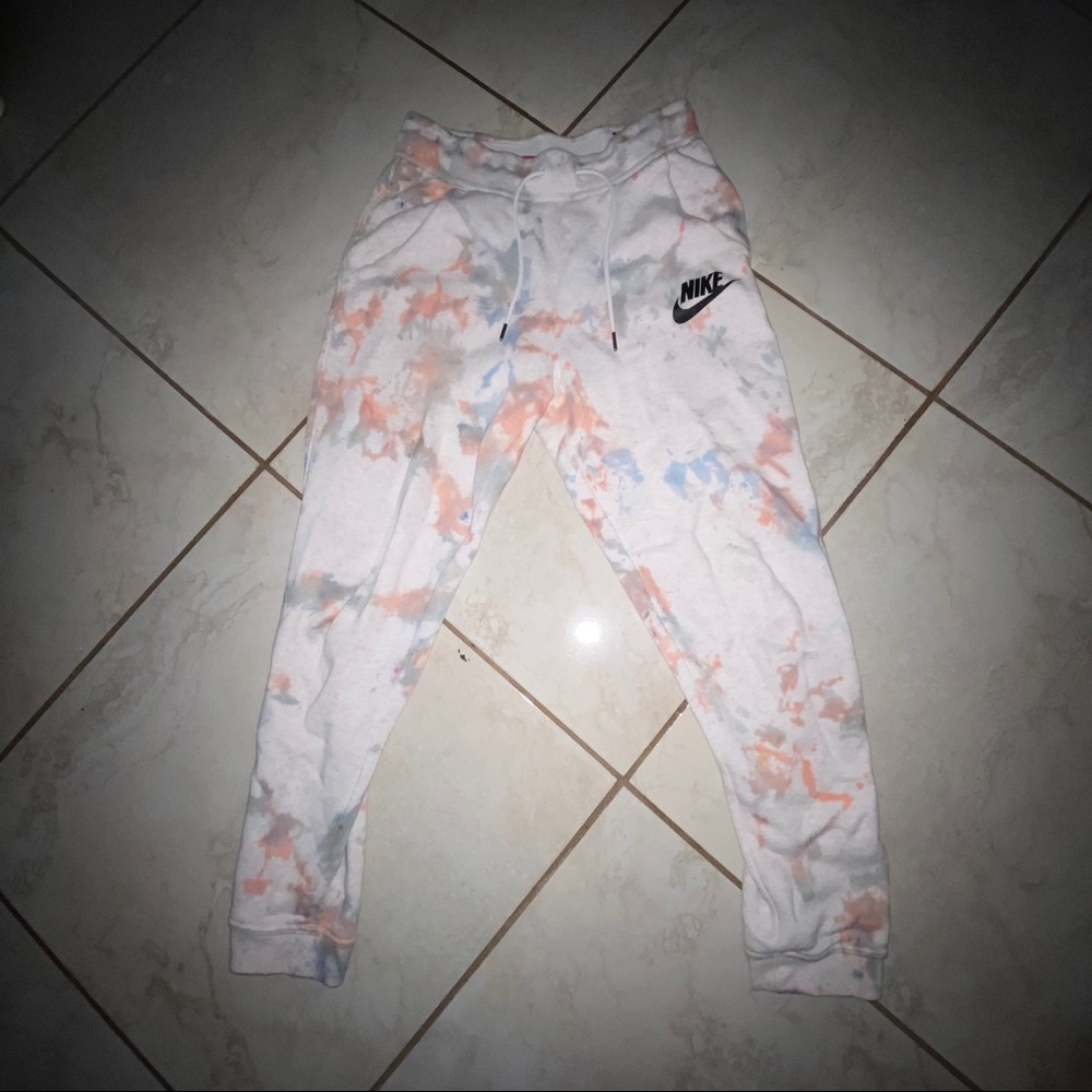CUSTOM TIE DYE NIKE SWEATPANTS